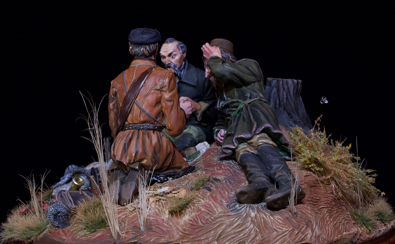 Dioramas and Vignettes: Hunters at rest, photo #8