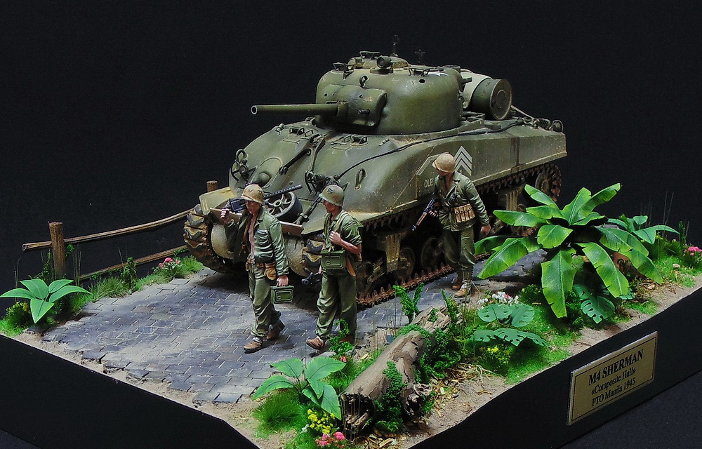 Диорамы и виньетки: M4 Sherman, фото #1
