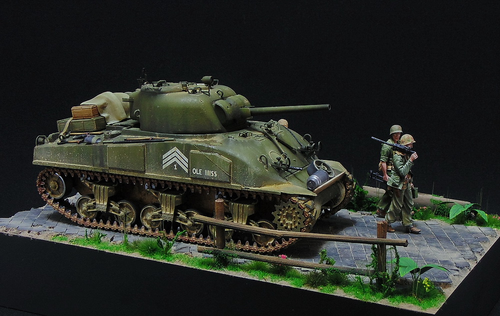 Диорамы и виньетки: M4 Sherman, фото #13