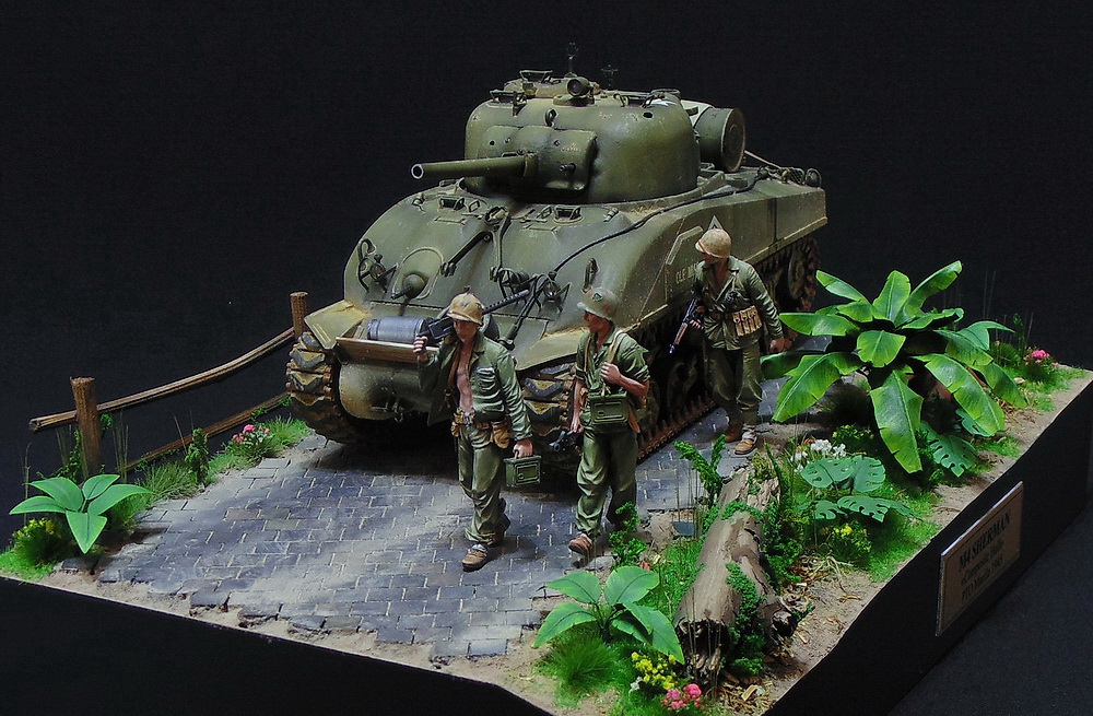 Диорамы и виньетки: M4 Sherman, фото #14
