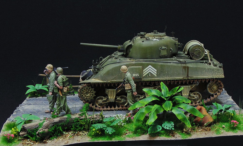 Диорамы и виньетки: M4 Sherman, фото #2