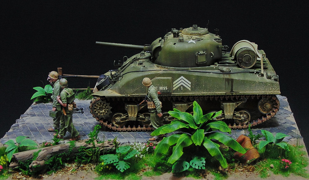 Диорамы и виньетки: M4 Sherman, фото #8