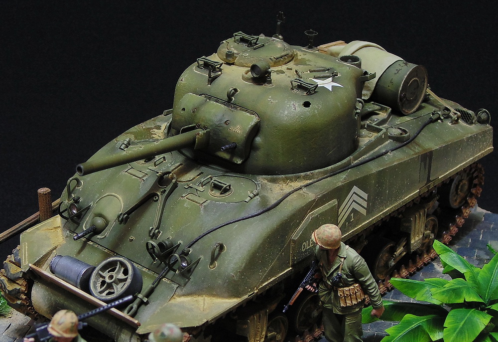 Диорамы и виньетки: M4 Sherman, фото #9