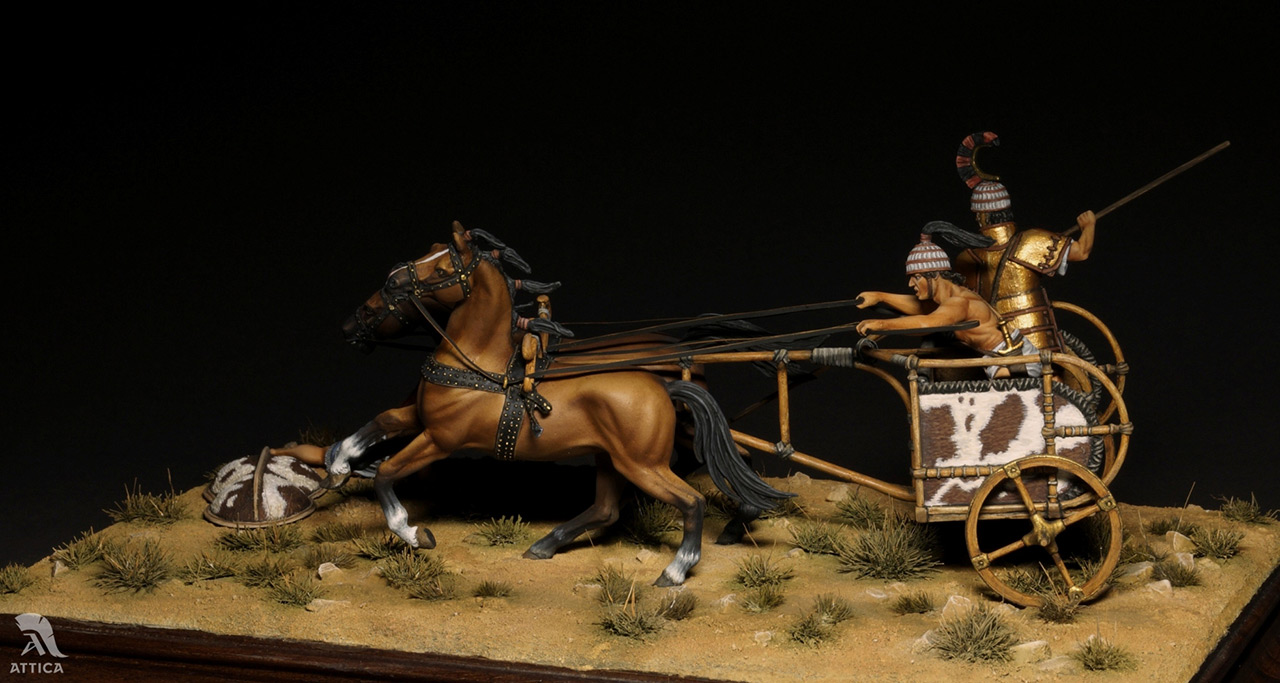 Dioramas and Vignettes: Mycenaean chariot, photo #5