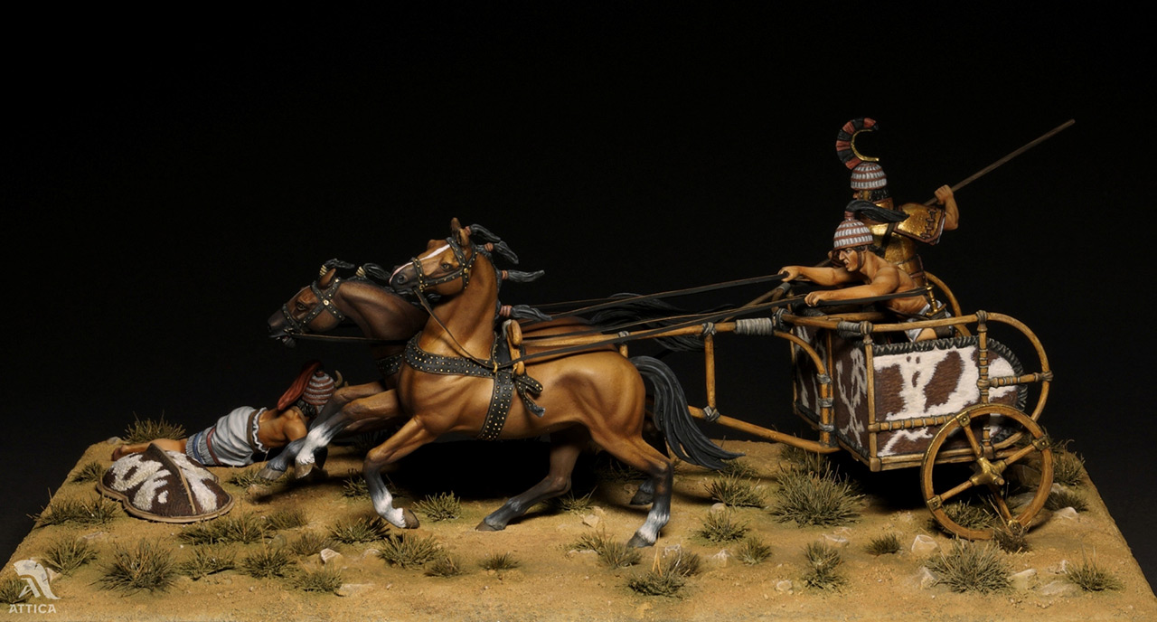 Dioramas and Vignettes: Mycenaean chariot, photo #6