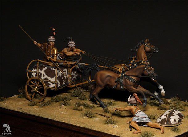 Dioramas and Vignettes: Mycenaean chariot