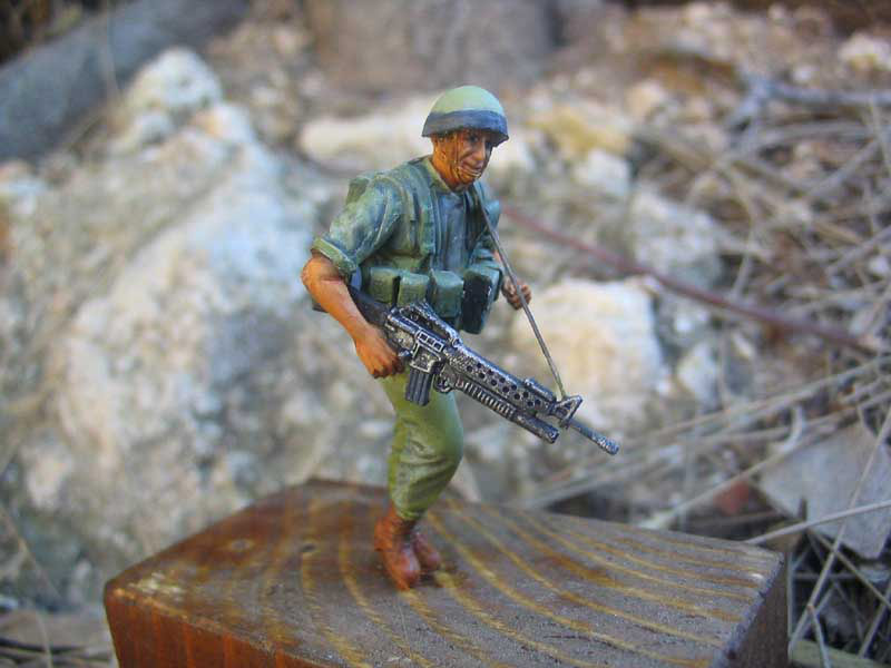 Фигурки: Израильский парашютист, фото #5