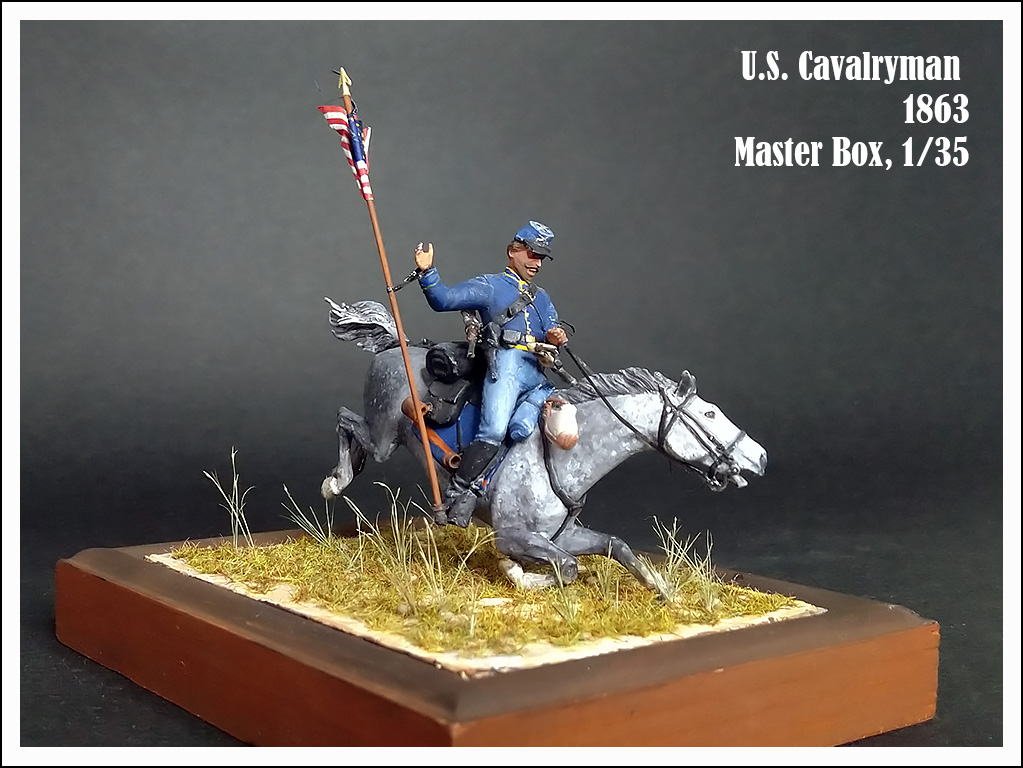 Figures: US Cavalryman, 1863, photo #2