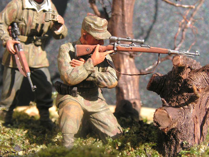 Dioramas and Vignettes: German Snipers, photo #2