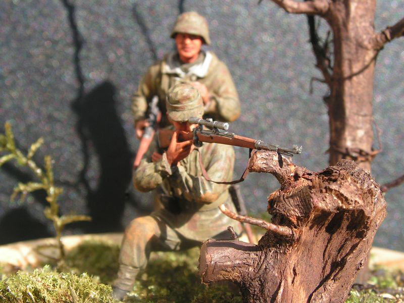 Dioramas and Vignettes: German Snipers, photo #3