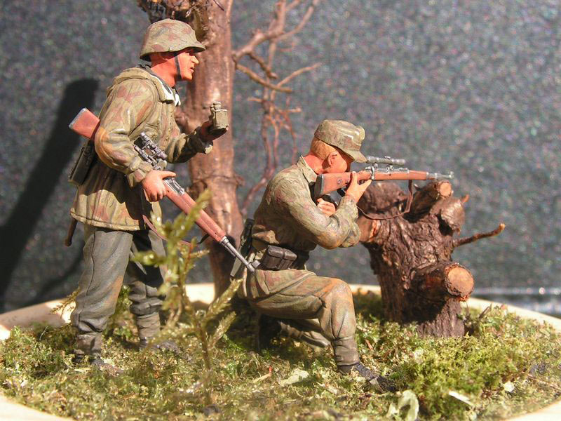 Dioramas and Vignettes: German Snipers, photo #7