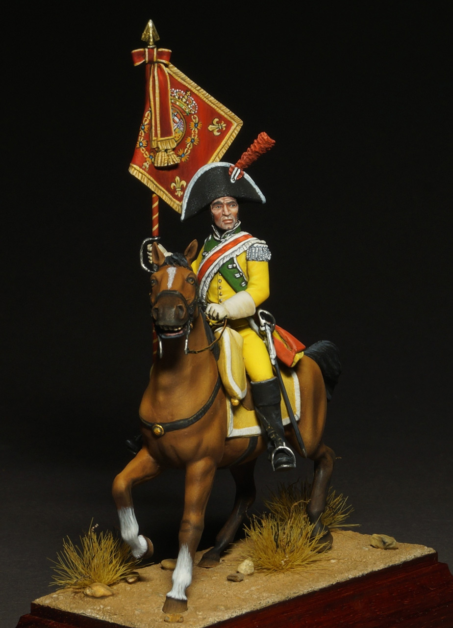 Figures: Standard bearer, Villaviciosa dragoons, photo #3