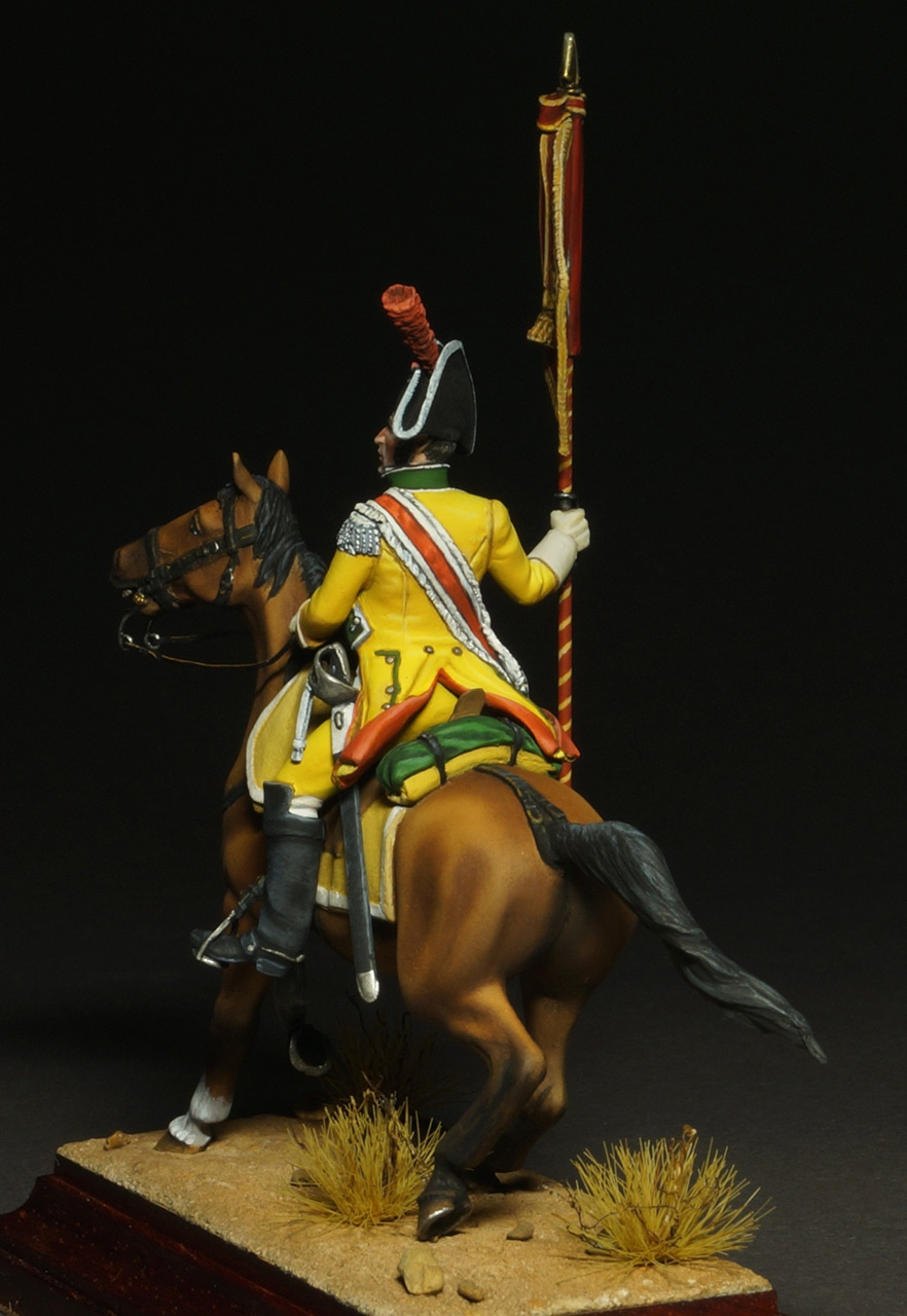 Figures: Standard bearer, Villaviciosa dragoons, photo #9