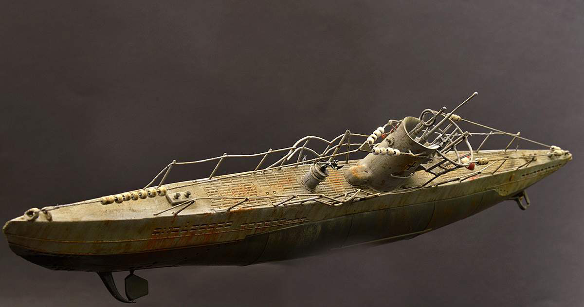 Dioramas and Vignettes: U-boot Type IIB. Undersea war, photo #24