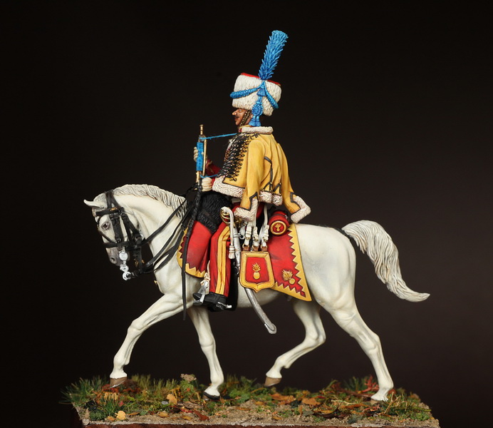 Figures: Bugler, Elite company, 9th Hussars, photo #12