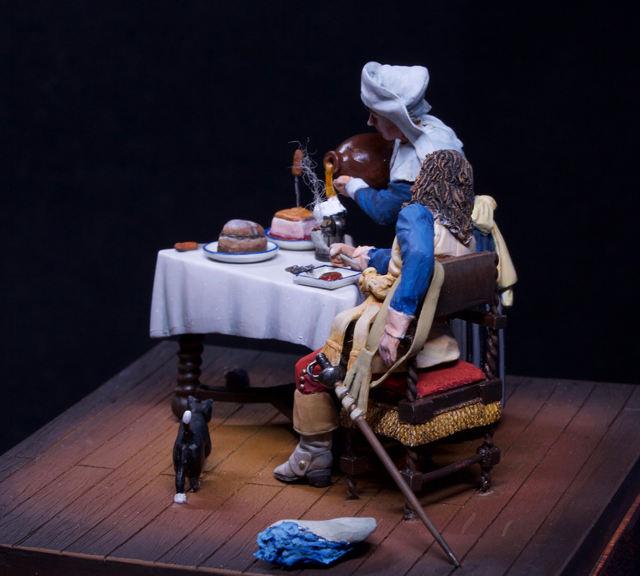 Dioramas and Vignettes: Waitress and cavalier, photo #14