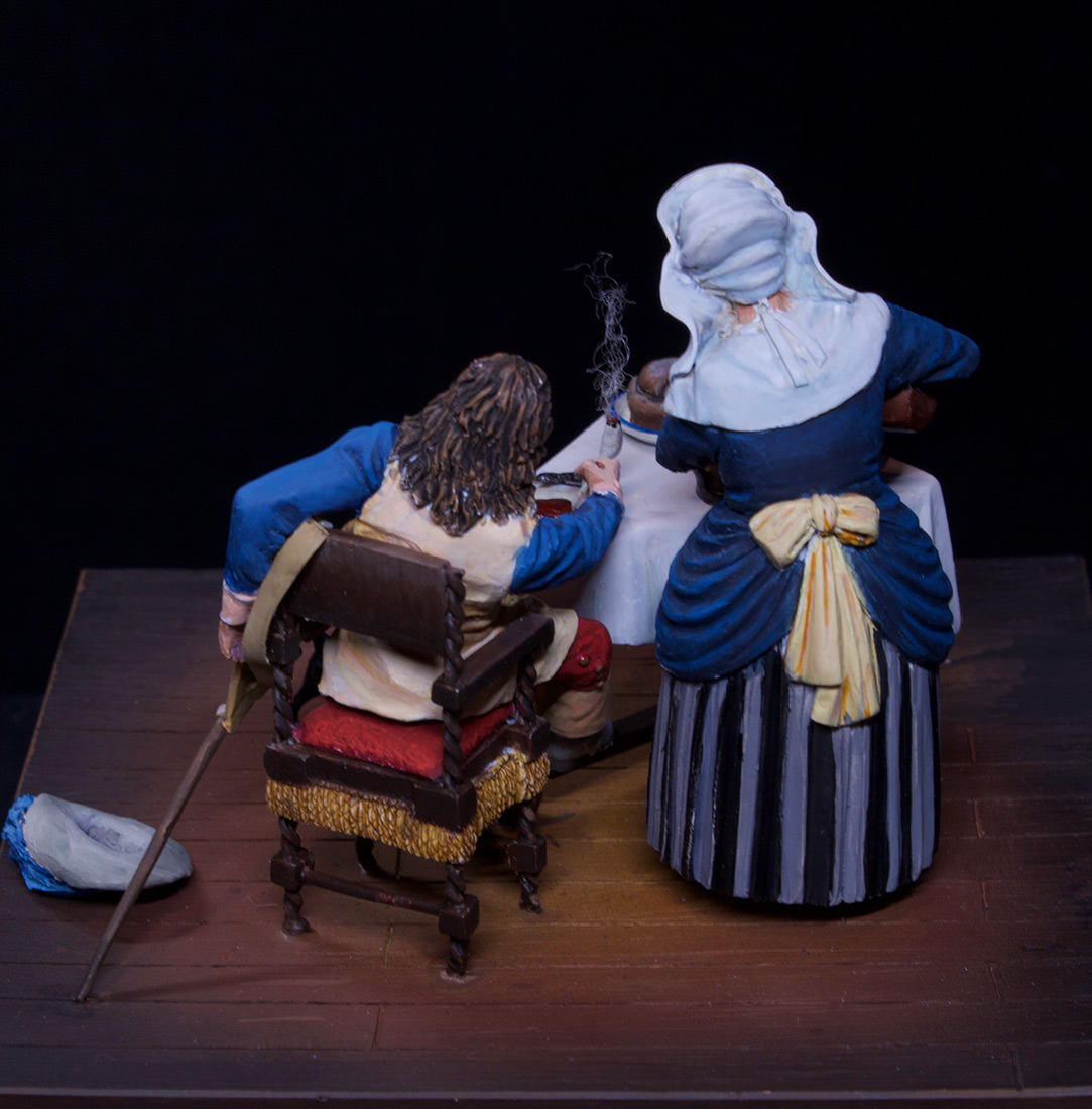 Dioramas and Vignettes: Waitress and cavalier, photo #16