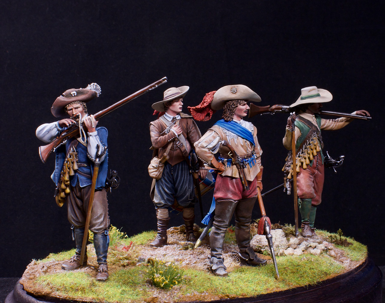 Figures: Musketeers, 1630, photo #1