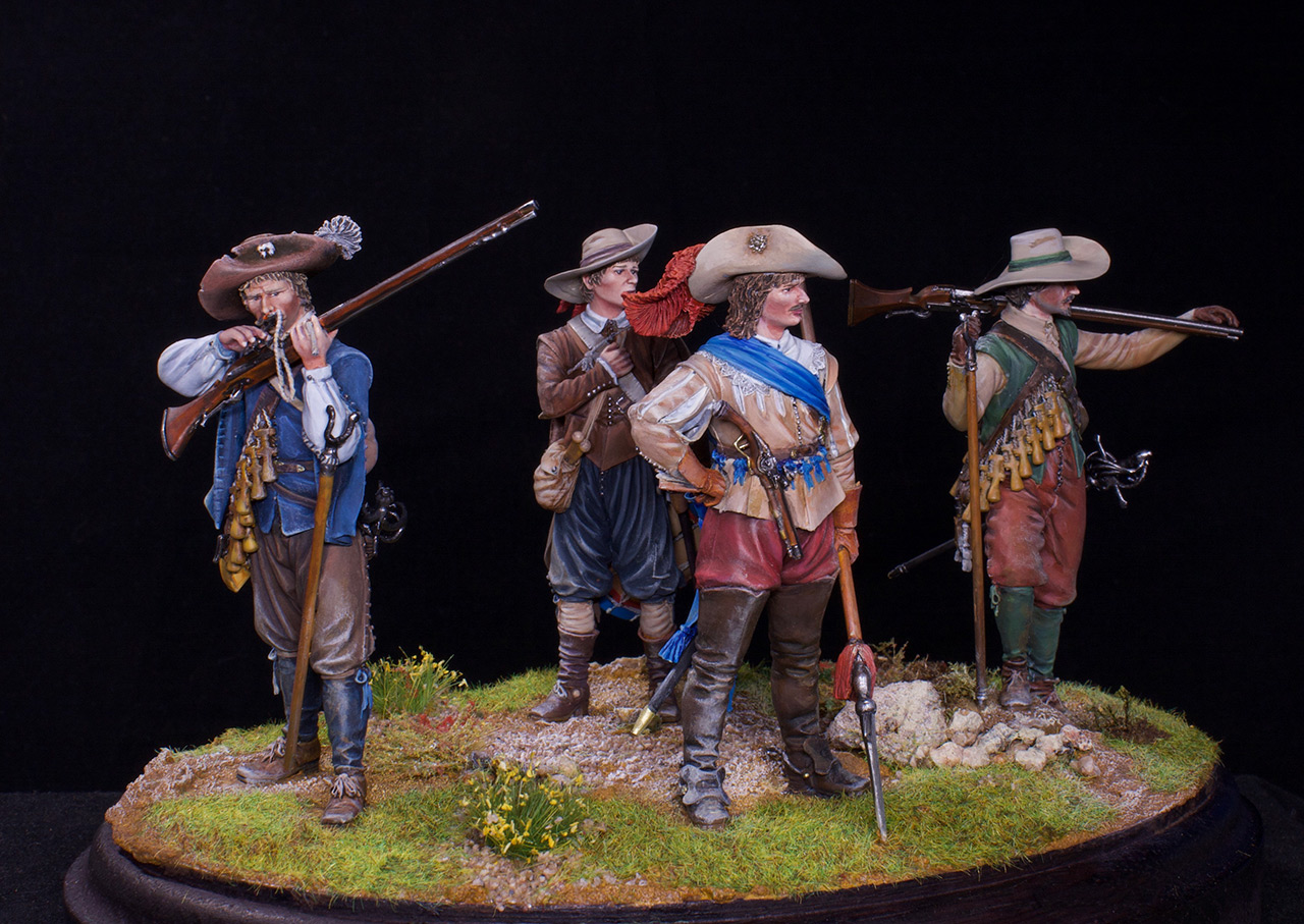 Figures: Musketeers, 1630, photo #8