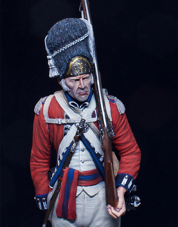 Figures: Sergeant, 7th infantry, 1789