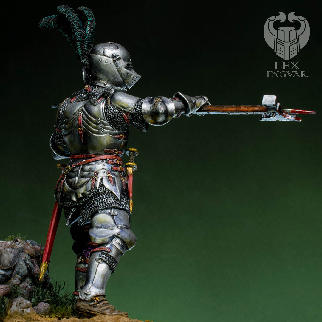 Figures: Italian condotier, Burghundian knight, photo #5