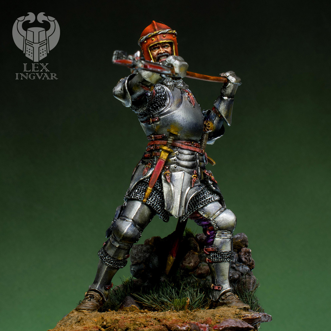 Figures: Italian condotier, Burghundian knight, photo #7