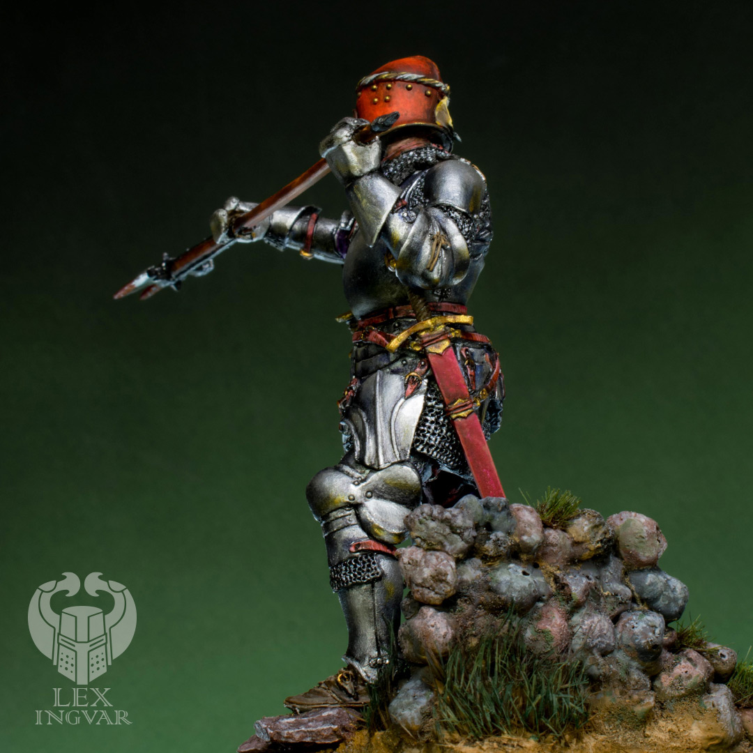 Figures: Italian condotier, Burghundian knight, photo #9