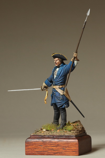 Figures: Swedish infantry officer, 1700-1721, photo #13