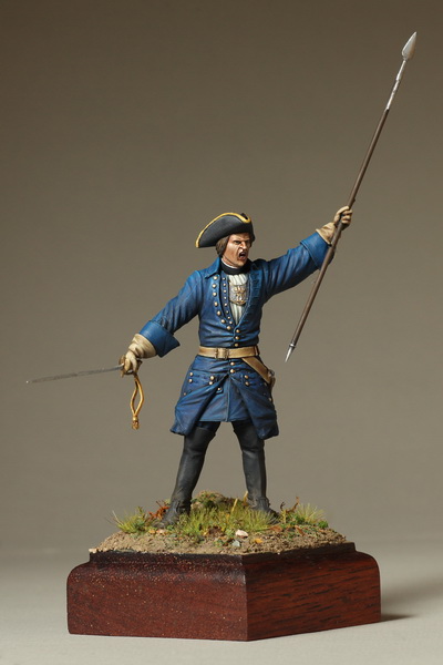 Figures: Swedish infantry officer, 1700-1721, photo #2