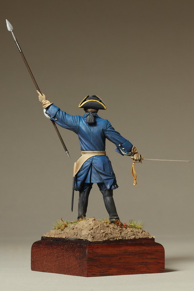 Figures: Swedish infantry officer, 1700-1721, photo #9