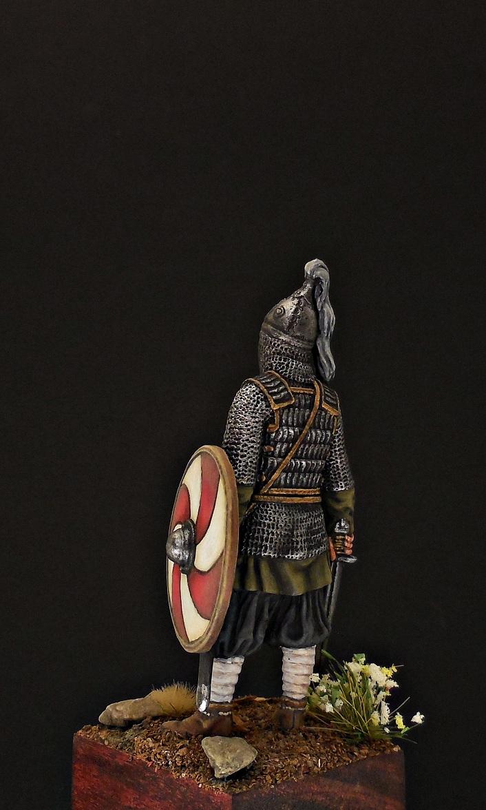 Figures: Russian warrior, 10th cent., photo #4