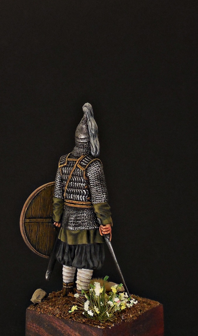 Figures: Russian warrior, 10th cent., photo #6