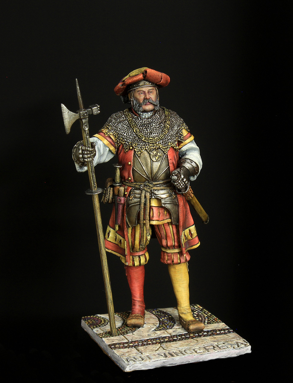 Figures: Landsknechts captain, photo #1