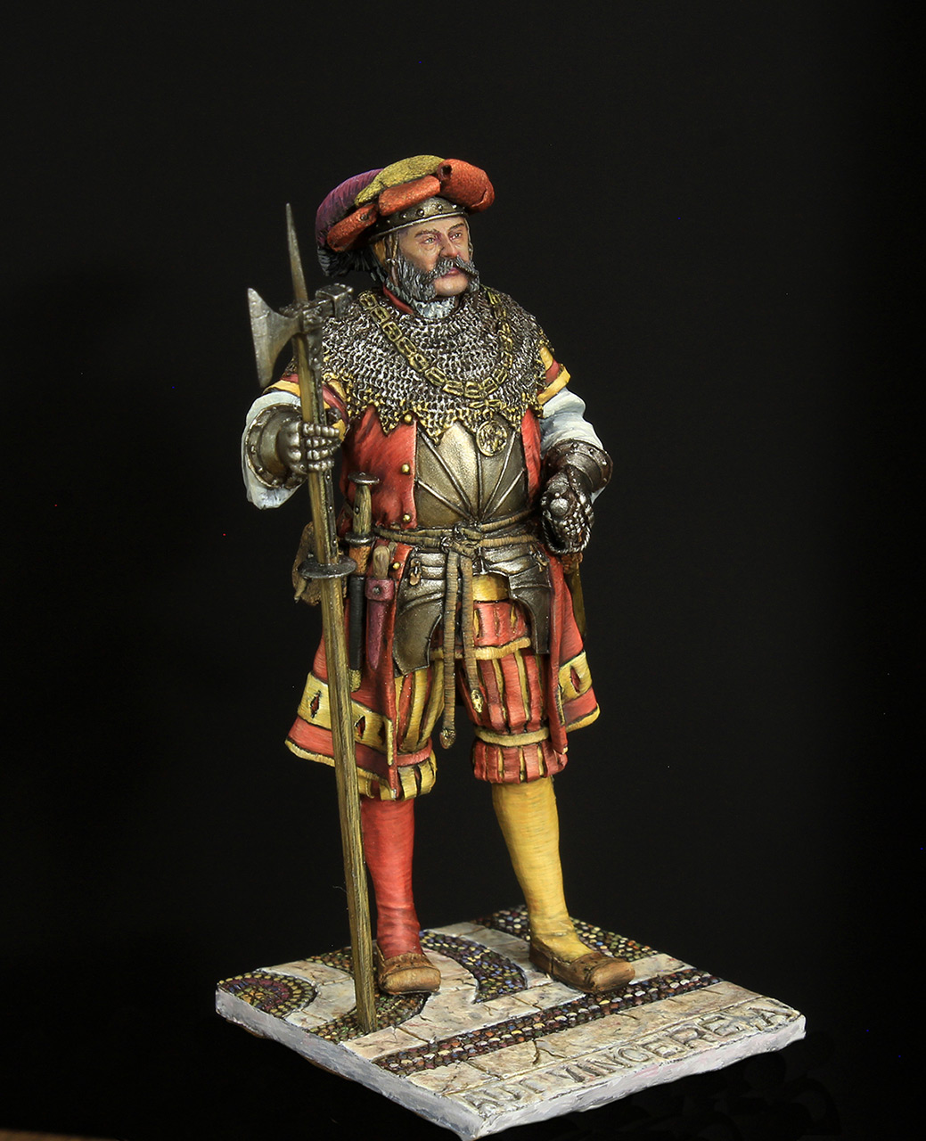 Figures: Landsknechts captain, photo #6