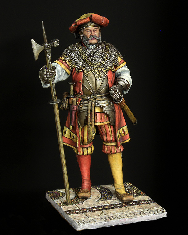 Figures: Landsknechts captain