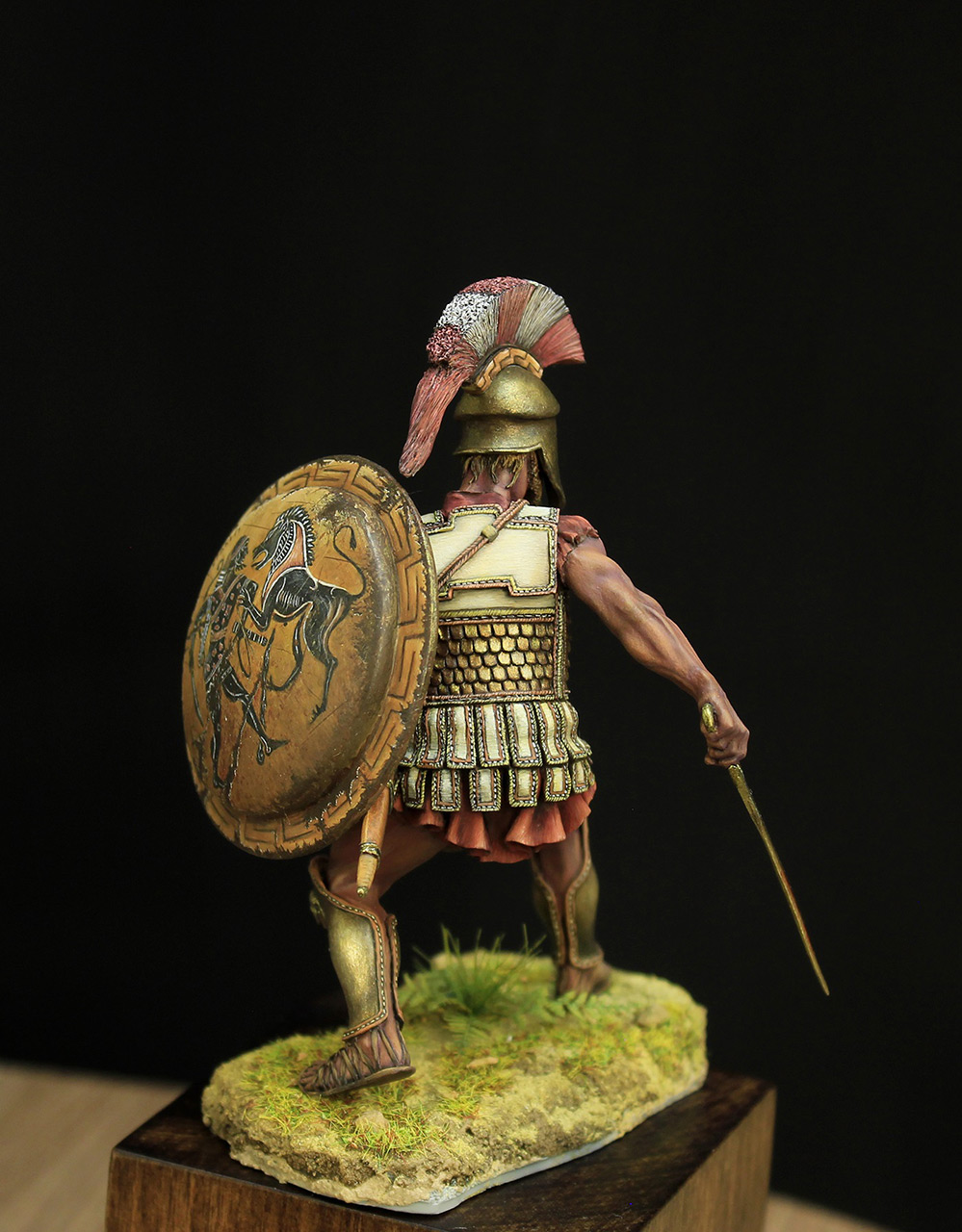 Figures: Greek hoplite, photo #12