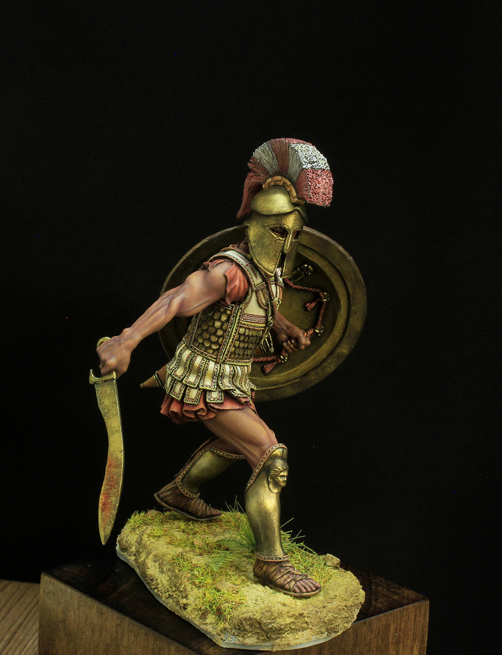Figures: Greek hoplite, photo #15
