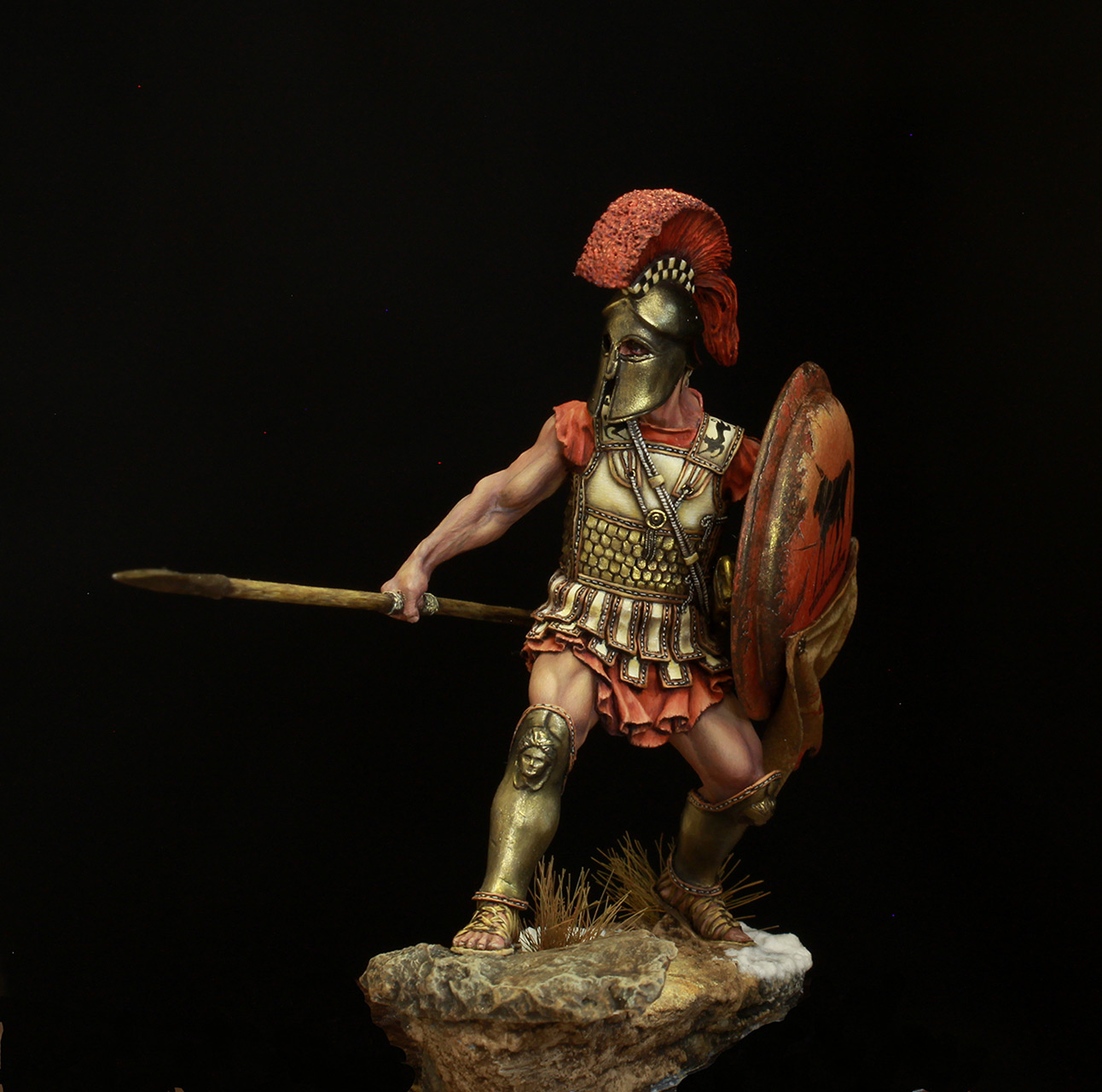 Figures: Greek hoplite, photo #5