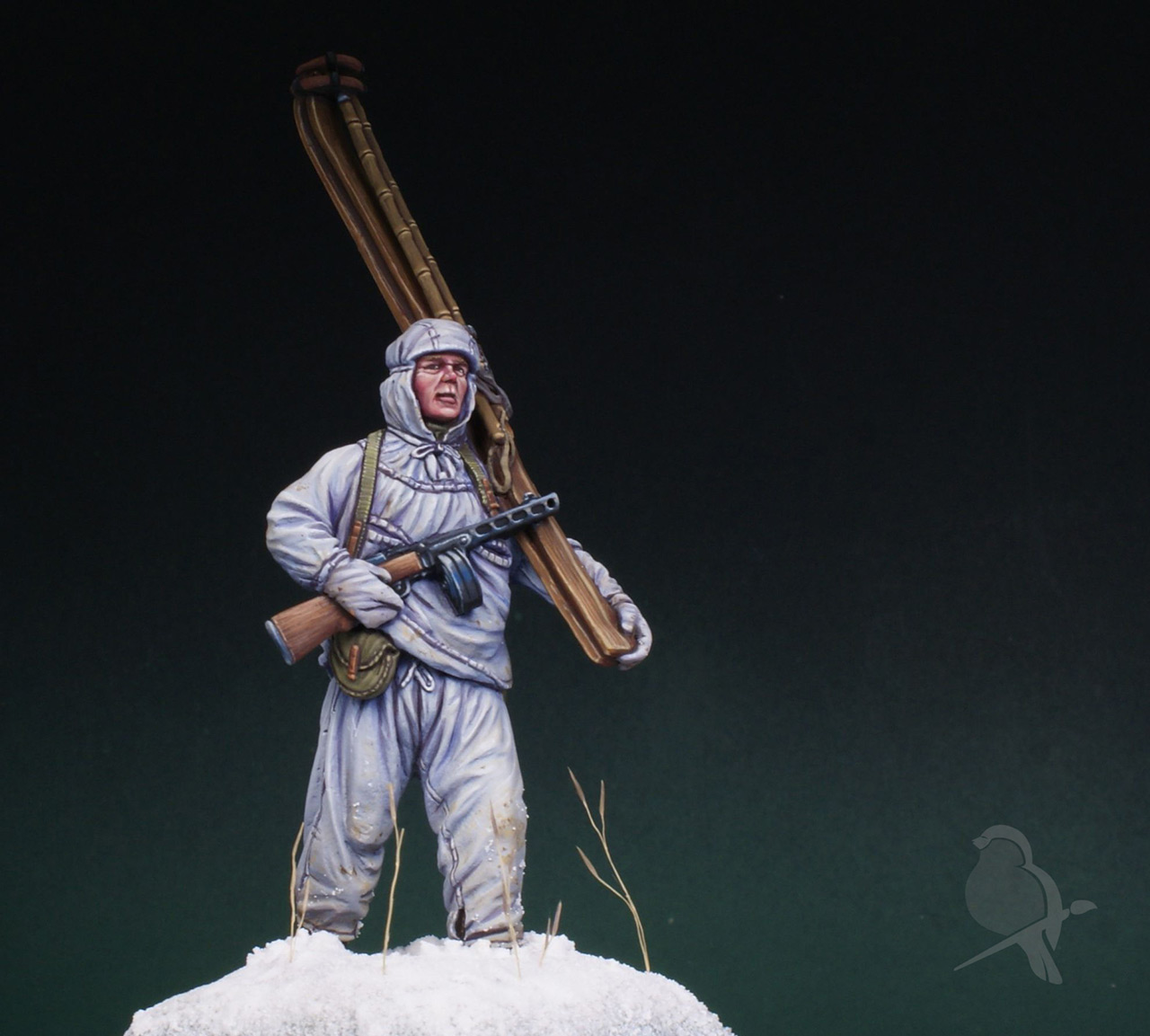 Figures: Soviet ski trooper, photo #1