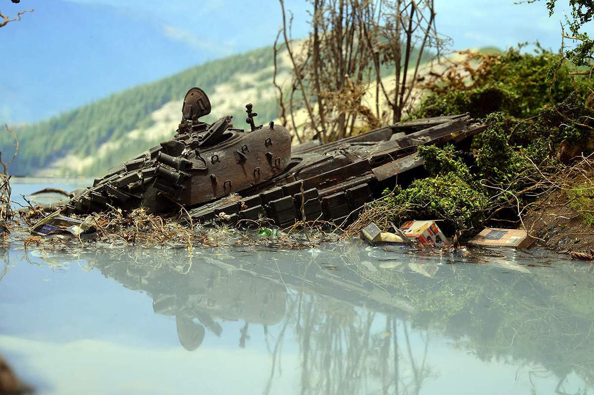 Dioramas and Vignettes: South Ossetia, October 2008, photo #3