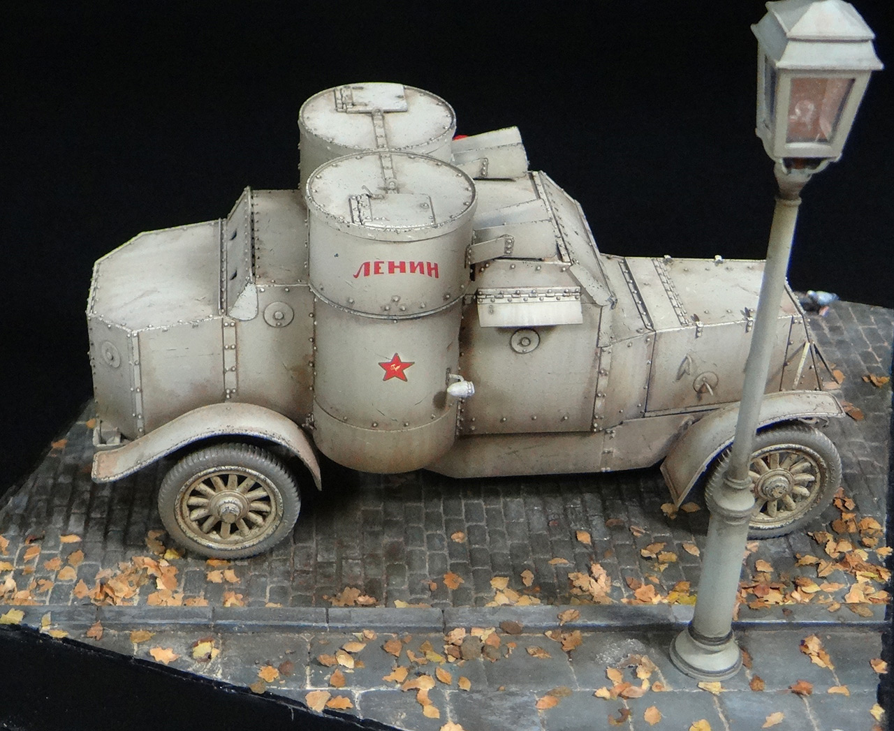 Dioramas and Vignettes: Austin armoured car, Red Army, photo #4