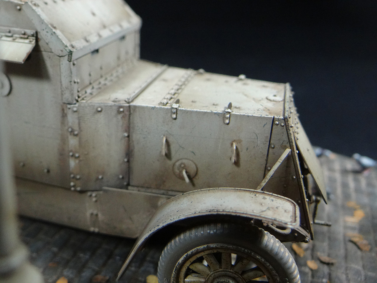 Dioramas and Vignettes: Austin armoured car, Red Army, photo #7
