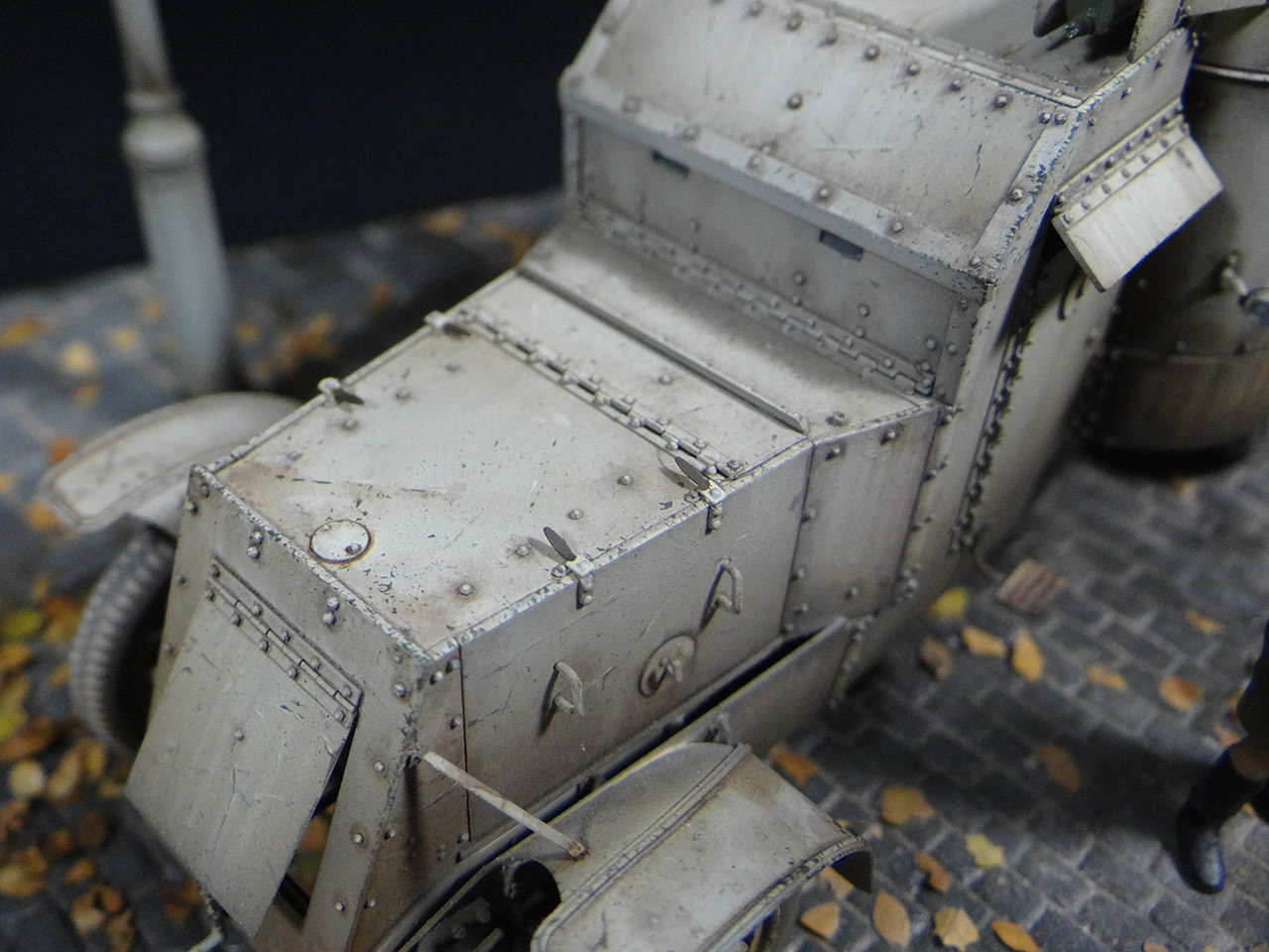 Dioramas and Vignettes: Austin armoured car, Red Army, photo #8