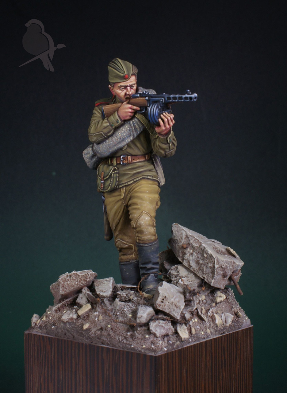 Figures: Red Army infantryman, 1943-45, photo #2