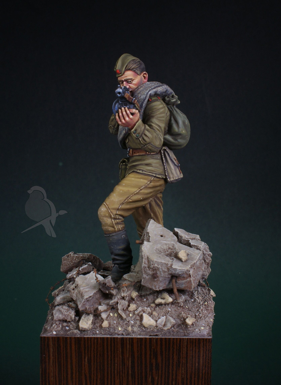 Figures: Red Army infantryman, 1943-45, photo #3