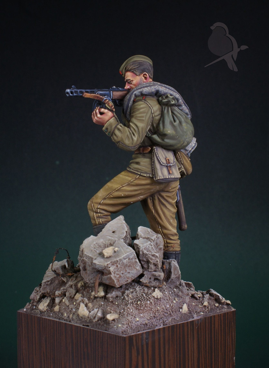 Figures: Red Army infantryman, 1943-45, photo #4