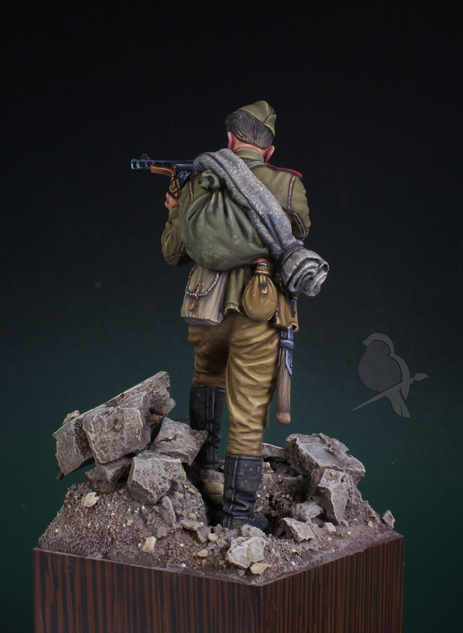 Figures: Red Army infantryman, 1943-45, photo #5