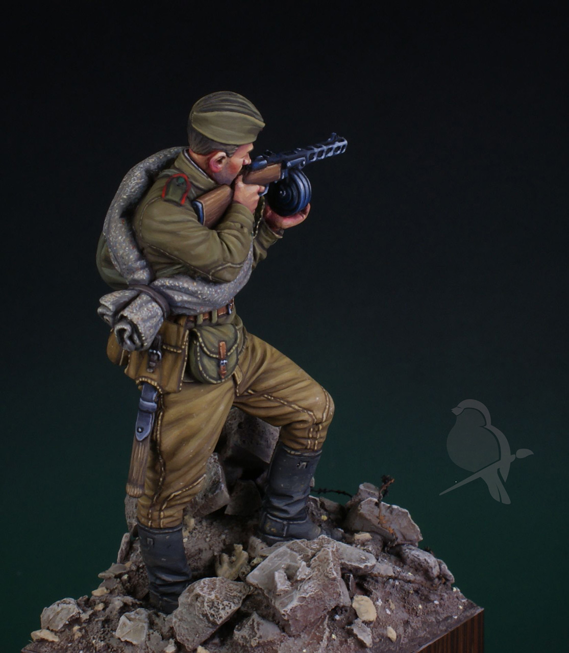 Figures: Red Army infantryman, 1943-45, photo #6