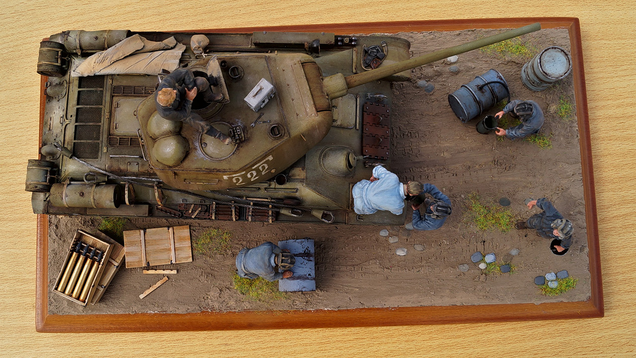 Dioramas and Vignettes: Tank refueling, photo #10