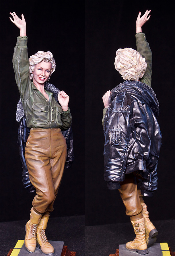 Figures: Marilyn Monroe. Korea, 1954